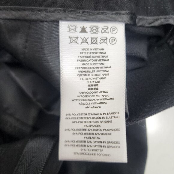 Michael Michael Kors Pants Womens Size 2‎ Black Ankle Length - Picture 7 of 10